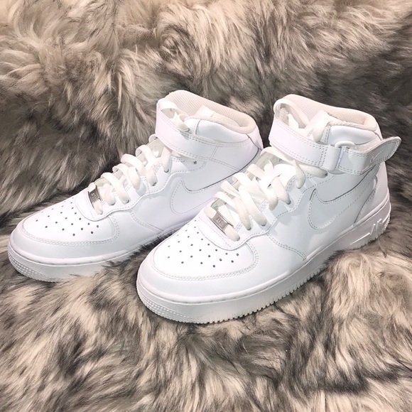 Nike Air Force 1 Mid Youth Sneakers - Picture 3 of 8